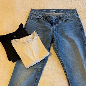Target Outfit - Jeans & 2 Shirts